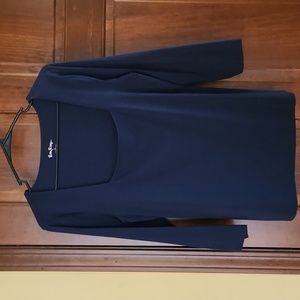 Lilly Pulitzer 'Nell Top' Navy Blue